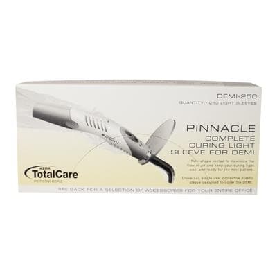Kerr TotalCare Pinnacle Complete Curing Light Sleeves for Demi/Demi Plus, Clear, Disposable, 250/Box, DEMI250 thumbnail 21