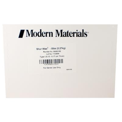 Kulzer Modern Materials Shur Wax Baseplate Wax, Pink, Regular, 5 lb Box, 138 Sheets, 50093152 thumbnail 13