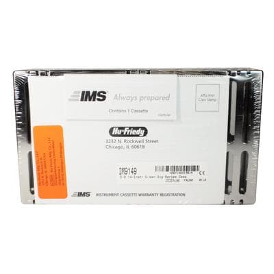 Hu-Friedy IMS Signature Series Double-Decker Cassette, 14-Instrument, Two-Tier, Green, 1/Pk, IM9149 thumbnail 12