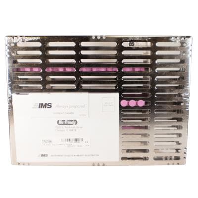 Hu-Friedy IMS Signature Series Large 16-Instrument Cassette with Accessory Area, Purple, 8" x 1.25" x 11", IM4166 thumbnail 9