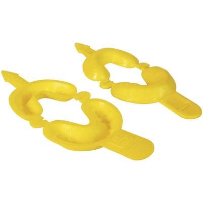 Topex® Dual-Arch Disposable Fluoride Trays, Small, Yellow, 50/Pkg, #32011 thumbnail 3
