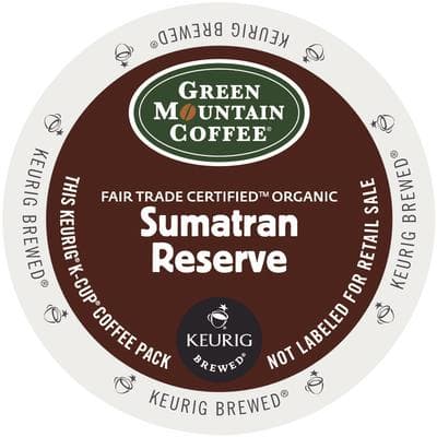 Green Mountain Coffee® Sumatran Reserve Extra Bold K-Cup® Pods, Dark Roast, 24 Count (GMT4060) thumbnail 3
