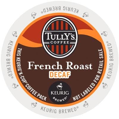 Keurig® K-Cup® Tully's® French Roast Decaffeinated Coffee, Box of 24 thumbnail 3