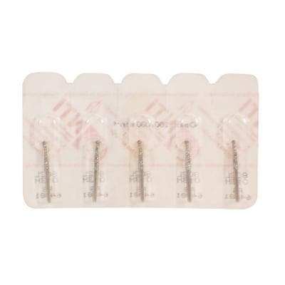 NTI FG Diamond Bur, Medium Grit, Round with Collar, Long Shank, #802L-013 (M802L-013), 5/Pkg thumbnail 7
