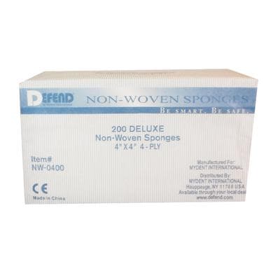 Defend Non-Woven Gauzes, Non-Sterile, 4-Ply, 4" x 4", 2000/Case, NW0400 thumbnail 12