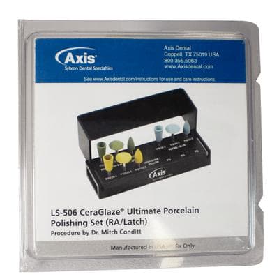 Kerr CeraGlaze Ultimate Porcelain Adjusting and Polishing Logic Set, RA, 9-Piece, LS-506 thumbnail 18