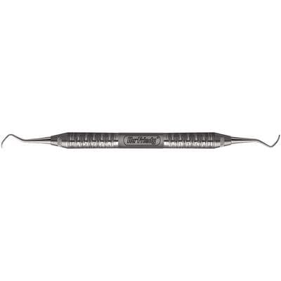 Hu-Friedy Universal Curette, Ratcliff 3/4, #6 Satin Steel Handle, Double End, EverEdge Technology, SUCR3/46 thumbnail 7