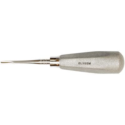 Hu-Friedy Luxating Elevator, Straight, 3mm, Small Ergo Dynamic Handle, EL3SSM thumbnail 9