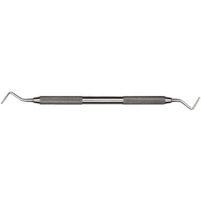Hu-Friedy Cavity Prep Off Angle Hatchet, 14/14-0, Double End, #41 Round Handle, CP14/14-0 thumbnail 6
