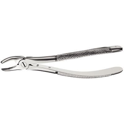 Hu-Friedy Extraction Forceps #17, European-Style Serrated, Upper Molars (Right), Stainless Steel, 1 Each thumbnail 7