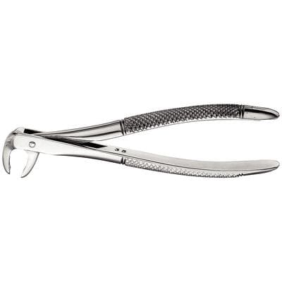 Hu-Friedy Extraction Forceps #73, European-Style Serrated, Lower Molars, Stainless Steel, Each thumbnail 8