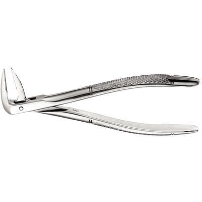 Hu-Friedy Extraction Forceps, Root, 233 European-Style, Serrated, Lower Roots, Stainless Steel, FX233 thumbnail 9