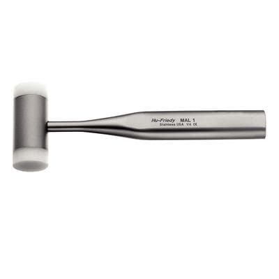 Hu-Friedy Mead Immunity Mallet #1, Stainless Steel with Nylon Facings, 7.5 in (19cm), MAL1 thumbnail 8