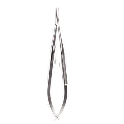 Hu-Friedy Castroviejo Needle Holder, 5-1/2" (14 cm), Serrated, Tungsten Carbide, 1 Each, NHCV thumbnail 12