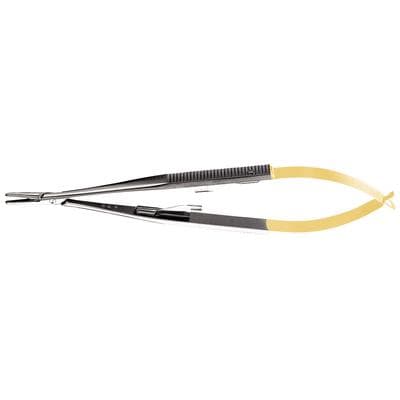 Hu-Friedy Perma Sharp Castroviejo Needle Holder, Straight, 5.5" (14 cm), Tungsten Carbide Inserts, 1 Each, NH5020 thumbnail 10