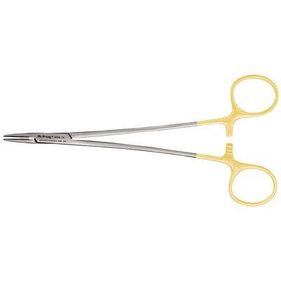 Hu-Friedy Mayo-Hegar Delicate Perma Sharp Needle Holder, 7" (18 cm), Gold Plated, Tungsten Carbide, NH5044 thumbnail 10