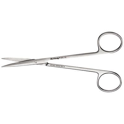 Hu-Friedy #15 Sullivan Surgical Scissors, Straight, 1 Serrated Blade, Stainless Steel, 5.5" (14cm) thumbnail 8