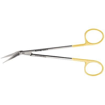 Hu-Friedy Locklin Perma Sharp Surgical Scissors, Straight Handle, Closed Shank, 6.5", 1 Serrated Blade thumbnail 6