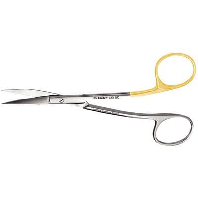 Hu-Friedy Scissors #10 Double-Curved Super-Cut, Serrated Blade, Stainless Steel, 5.25", 870544 thumbnail 9