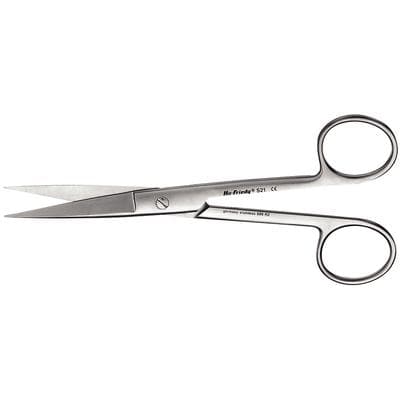 Hu-Friedy General Surgical Scissors, Straight/Pointed, Size 21, 5.75" (16 cm), 1/Pk, S21 thumbnail 13