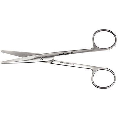 Hu-Friedy Mayo Scissors #4 Straight/Blunt, Stainless Steel, 4.5" Length, Each thumbnail 8