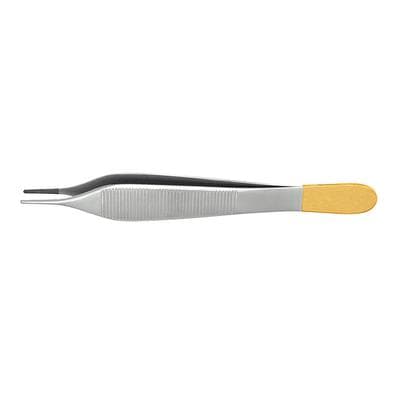 Hu-Friedy Adson Perma Sharp Tissue Pliers, 12 cm/4.75", Non-Cutting, Non-Locking, Smooth Tip thumbnail 7