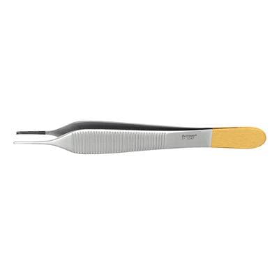 Hu-Friedy Adson Tissue Pliers, 1x2, Perma Sharp, Tungsten Carbide, 4.75 in, 259861 thumbnail 9