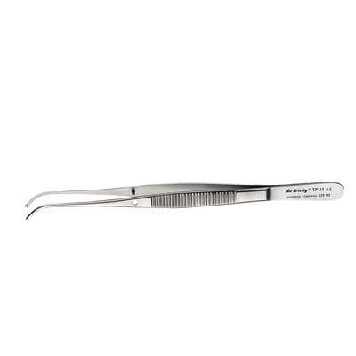 Hu-Friedy #34 Semkin-Taylor Tissue Pliers, 1x2 Teeth, Curved, 5" (12.5 cm), TP34 thumbnail 9