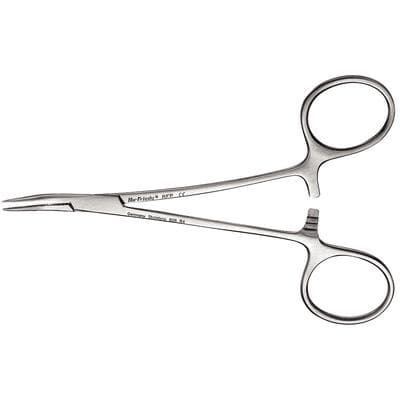 Hu-Friedy Peet Silver Point Forceps, 45° Angle, Stainless Steel, 4 3/4 in, Each thumbnail 9