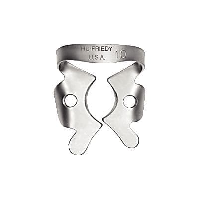 Ivory Stainless Steel Rubber Dam Clamp #10 Winged Molar, Single, 50057338 thumbnail 10
