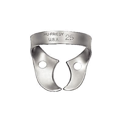 Hu-Friedy Satin Steel Rubber Dam Clamp, Wingless, Size 25, Upper Left/Lower Right Molars, RDCM25 thumbnail 10