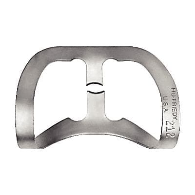 Hu-Friedy Satin Steel Rubber Dam Clamp, #212, Anterior, Wingless, 1/Pk, RDCM212 thumbnail 12