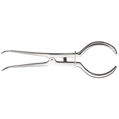 Hu-Friedy Rubber Dam Forceps #4, RDF4, 17.5 cm (7"), Stainless Steel, Each thumbnail 10
