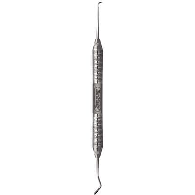 Hu-Friedy Nash/Taylor Laminate Veneer Placement Stabilizer, Straight, Double End, Satin Steel, #6 Handle, VENSTABS thumbnail 5