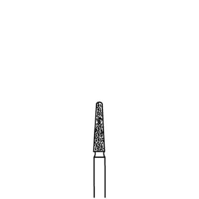 Classique™ Diamond Bur FG, Coarse, Round End Taper, #855, 1.4 mm Diameter, 5/Pkg thumbnail 3