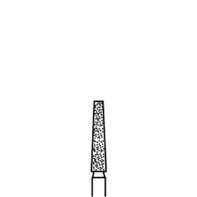 Classique™ Diamond Bur FG, Coarse, Taper Flat End, #847, 1.8 mm Diameter, 5/Pkg, 701-8P thumbnail 3