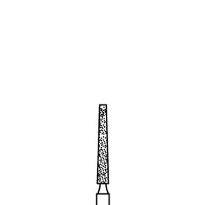 Classique™ Diamond Bur, FG, Coarse, Taper Flat End, #847, 1.2 mm Diameter, 5/Pkg, 699-9P thumbnail 3