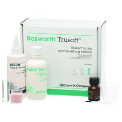 Trusoft Resilient Denture Acrylic Relining Material, Pink Powder Standard Kit, 0921250 thumbnail 22