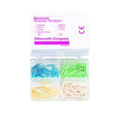 Wonder Wedges Interproximal Wooden Wedges, Small, Natural, 12mm, 500/Box thumbnail 5