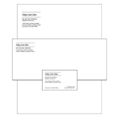 Environment® #10 Gummed-Flap Envelopes, 24 lb, 25% Cotton, Personalized, 9-1/2" W x 4-1/8" H, 500/Pkg - Environment Stationery - #10 Gummed-Flap Envelopes, 24 lb Environment®, Personalized, 9-1/2" W x 4-1/8" H, 500/Pkg - Image 1