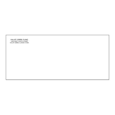 Patterson Office Supplies #10 Gummed-Flap Envelopes, 24lb Bond, Personalized, 9-1/2" W x 4-1/8" H, 500/Pkg thumbnail 2