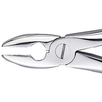 Patterson® Extracting Forceps # MD1, Stainless Steel, Upper Bicuspid/Cuspid/Incisor/Root, 1/Pkg - Patterson® Extracting Forceps – # MD1 - Patterson® Extracting Forceps – # MD1 - Image 1