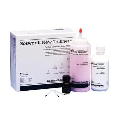 New Truliner PEMA Denture Corrective Relining Material Standard Kit, Pink, 8 oz Powder, 6 oz Liquid, 1/3 oz Bonding Liquid, #0921970 thumbnail 9