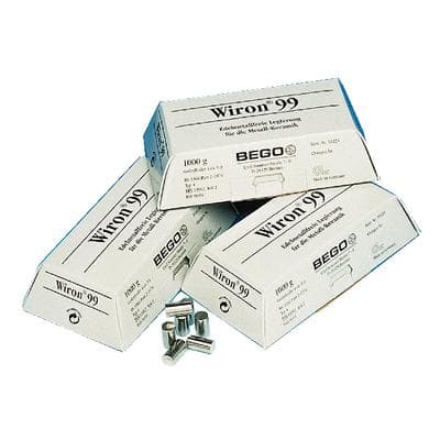 Wiron 99 NiCr Alloy for Metal-Ceramic Work, Beryllium-Free, 250g, Bego USA thumbnail 3