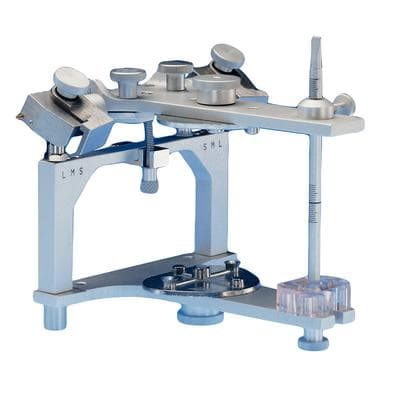 Whip Mix Model #8500 Articulator, Adjustable Condylar Inclination 0-70°, Progressive Side Shift 0-40°, Intercondylar Distance S/M/L thumbnail 3