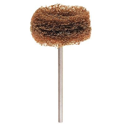 Hatho Miniature Scotch Brite Brushes, HP, Coarse, Light Brown, 12/Pk, 1670016 thumbnail 18