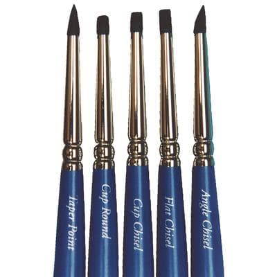 Flexi-Tips® Complete Set, Single End, Size 2 Large, Extra Firm Black, 5-Piece Kit thumbnail 3