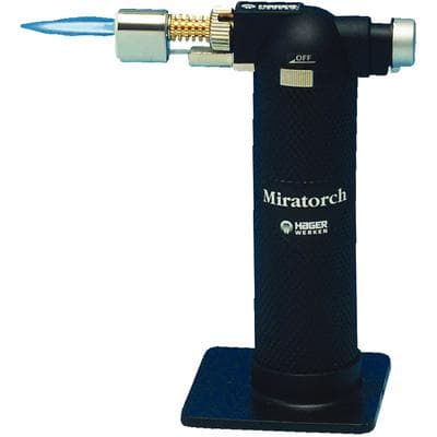 Hager Worldwide MiraTorch Piezo Electronic Ignition Gas Burner with Base thumbnail 6
