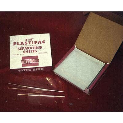 Plastipac Separating Film Sheets, 4" x 4", 1000/Box, Yates Motloid thumbnail 4