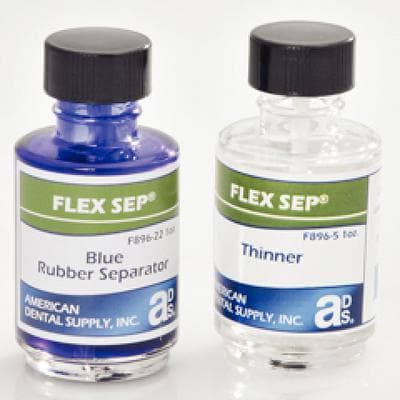 Flex-Sep Kit Blue – Rubber Separator with Thinner, 1 oz, 1 Kit thumbnail 2